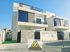 A great opportunity to own a brand-new villa for sale in Al Helio, Ajman, featuring modern design, s