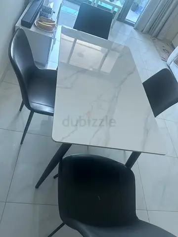 Dining table with 4 chairs