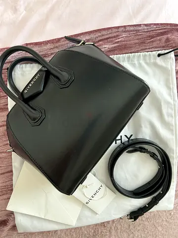 Authentic Givenchy Antigona Mini Black Leather Handbag- comes with receipt