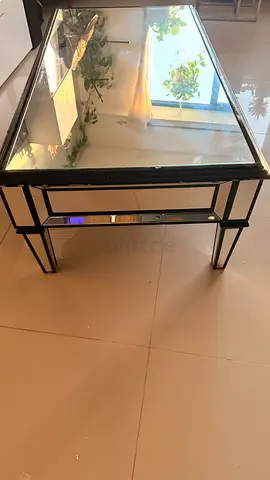 Beautiful mirror center table