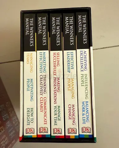 The Winners Manual 5 book set (DK) - Personal Development/Management