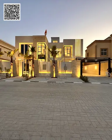 Luxury 6BR Villa with Private Swimming Pool | 6,200 Sq Ft Corner Plot | Freehold | Al Yasmeen Ajman