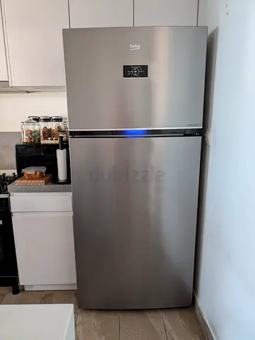 Extra large family refrigerator 650L, Top Mount, Stainless Steel