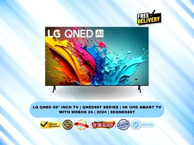 LG QNED 98 Inch TV | QNED89T Series | 4K UHD Smart TV with webOS 24 | 2024 | 98QNED89T