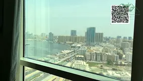 Furnished Orient Towers 1bhk For Rent With Parking, Sea View 35000/- only