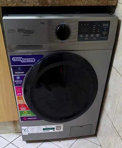 Super General 7kg Front Load Washing Machine