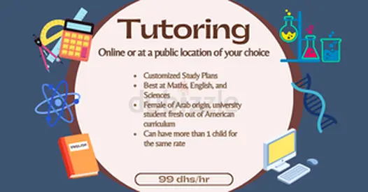 Math, English, and Science Tutor for K-12. University Student fresh out of school.