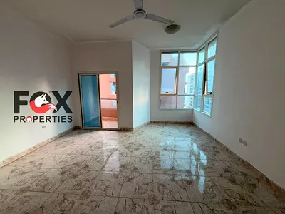 Spacious 3-bedroom apartment for sale in Al Nuaimiya Towers, vacant and ready to move in, ideal for