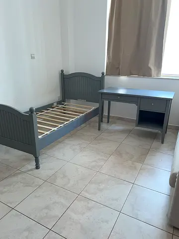 Bed and Table