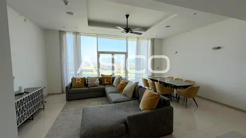 Beachfront Furnished 2BR+Maid | Palm Living