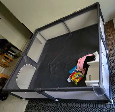 Large Playpen — Good Condition, Spacious Safe Area