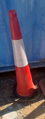 Used Plastic Safety Cone