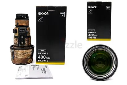 Nikon NIKKOR Z 400mm f/4.5 VR S with Lens Hood Box - Excellent Condition