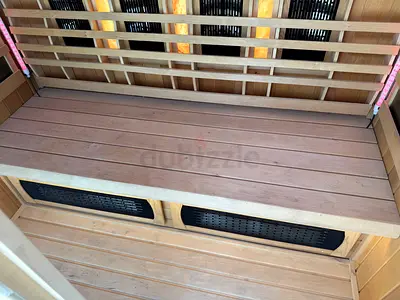 Outdoor Infrared Sauna and red light therapy - excellent condition