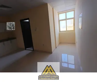 Studio in Al Alia, first tenant, modern finishing, AED 22K yearly, 4 or 6 payments, near Dubai and Sharjah, new building, prime location, close to ser