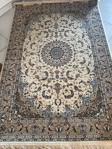 Beige Traditional Persian-Style Area Rug - perfect condition- never used- new