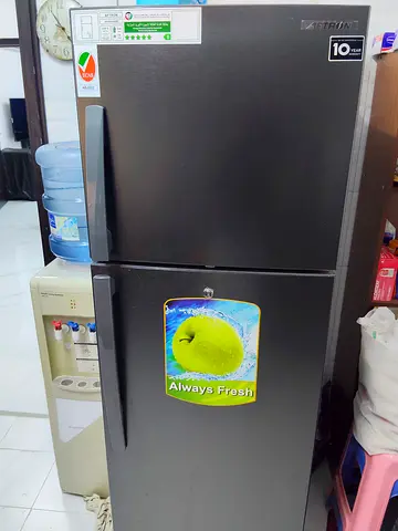 Medium-sized double-door refrigerator - good condition