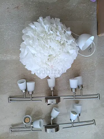Modern Pendant Light and Track Lighting Set