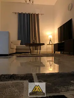 A very large, fully furnished living room/room.