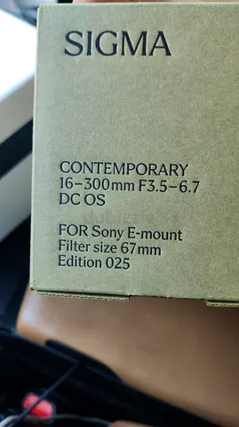 Sigma 16-300mm f/3.5-6.7 DC OS Contemporary (Sony E-mount, 67mm)