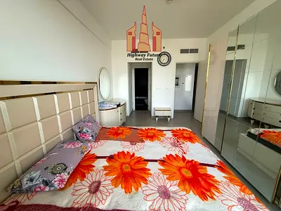 Fully furnished 1bhk 2baths in 60k wardrobes 1parking free