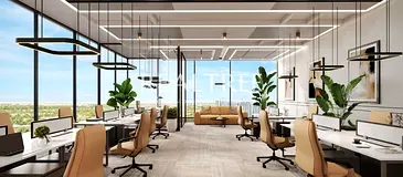 Furnished Office | | Iconic Structure| City &amp; Stadium Views