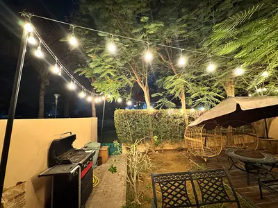 Outdoor string lights