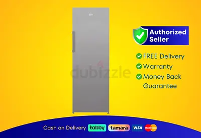 Beko 290L Upright Freezer - Brand New | 1 Year Warranty | FREE Delivery