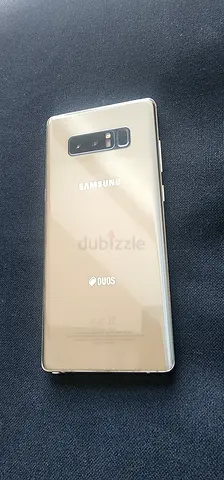 Samsung Galaxy NOTE 8 - Gold, (BROKEN SCREEN)