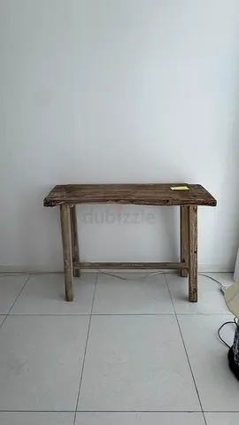 Rustic Wooden Console Table