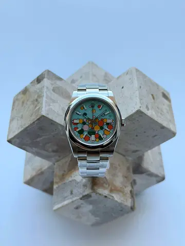 Rolex Oyster perpetual multi coloured