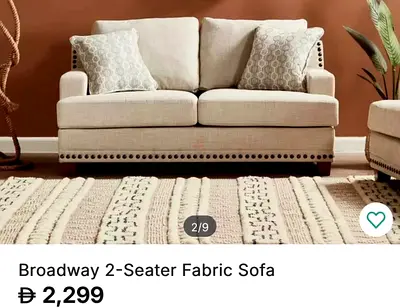2 seater sofa