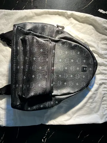 MCM Leather Backpack