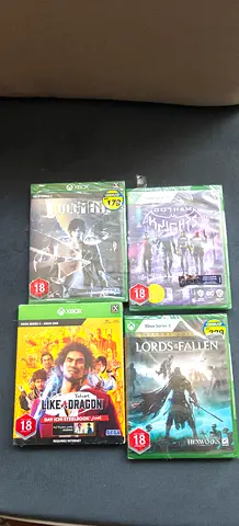 Unopened Xbox series games for 50 each