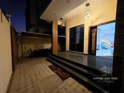 Luxury Fully Furnished 6 Bedroom Villa for Annual Rent in Al Helio 2 Ajman | Ground First Floor Roof | Spacious Family Home Ready Now