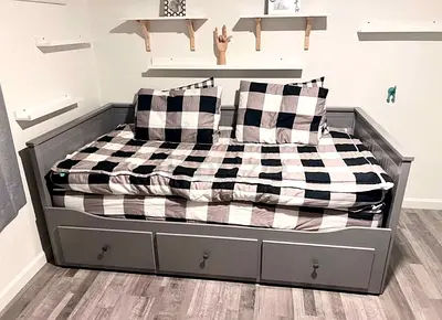 IKEA Hemnes Daybed with 2 Mattresses In Perfect Condition