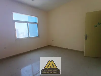 Apartment for rent in Mushairif, central AC, balcony, 2 bathrooms, large space, AED 50,000 yearly, 3 installments.