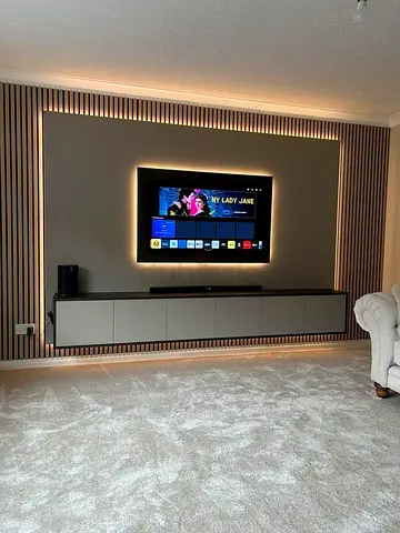 Modern Media Wall
