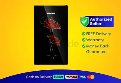 Refrigerator Nikai 140L Single Door Refrigerator- Brand New | 1 Year Warranty | FREE Delivery