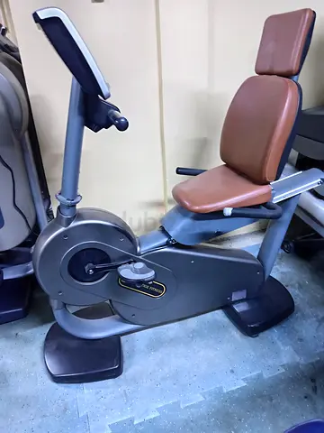 Used Recumbent Exercise Bike - Comfortable Back Support