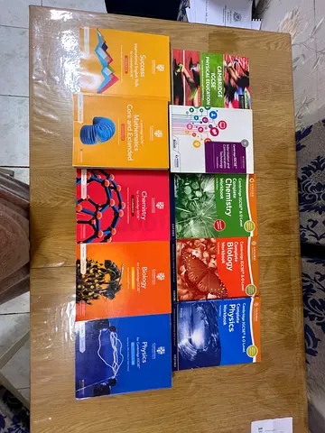 IGCSE olevel books for sale (science)