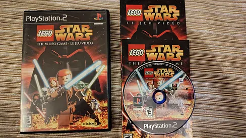 LEGO Star Wars The Video Game PS2 NTSC U/C CIB