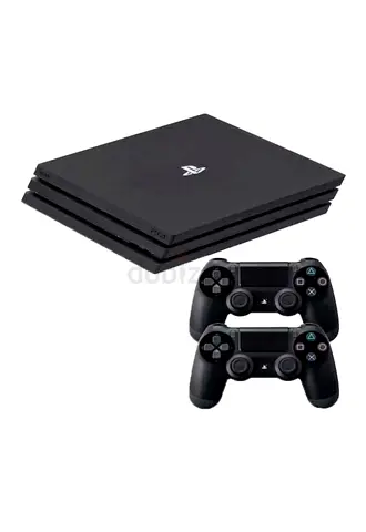 Used PS4 Pro 1TB – Complete Bundle with 2 Controllers  5 Games