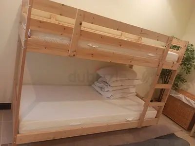 IKEA ORIGNAL Solid Pine Wooden Bunk Bed Good Condition