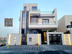 European-style villa 5BR, roof , including Reg fees, in Al Yasmin. Bank financing .Freehold.