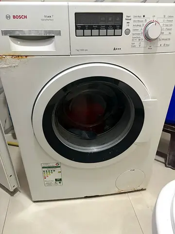 Bosch front load washing machine - working condition, used