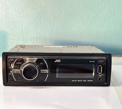 JVC Kenwood KD X30 Car Stereo Head Unit with USB AUX