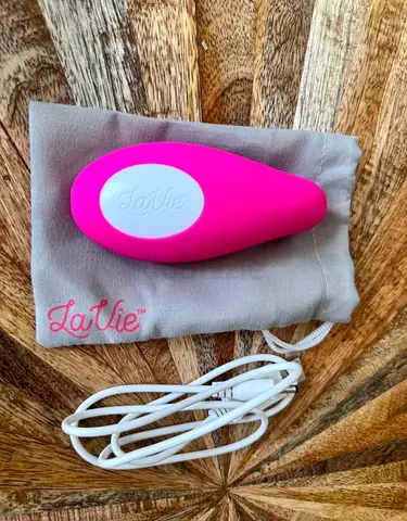 LaVie Pink Silicone Breast Massager/ Nipple Suction Massager with USB Cable