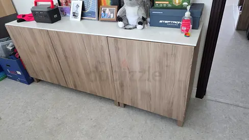 Wood-effect sideboard or TV cabinet - good condition