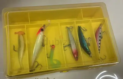 Fishing Lures Set with Tackle Box